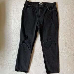 Abercrombie & Fitch - Curve Love - The 90’s Straight Ultra High Rise